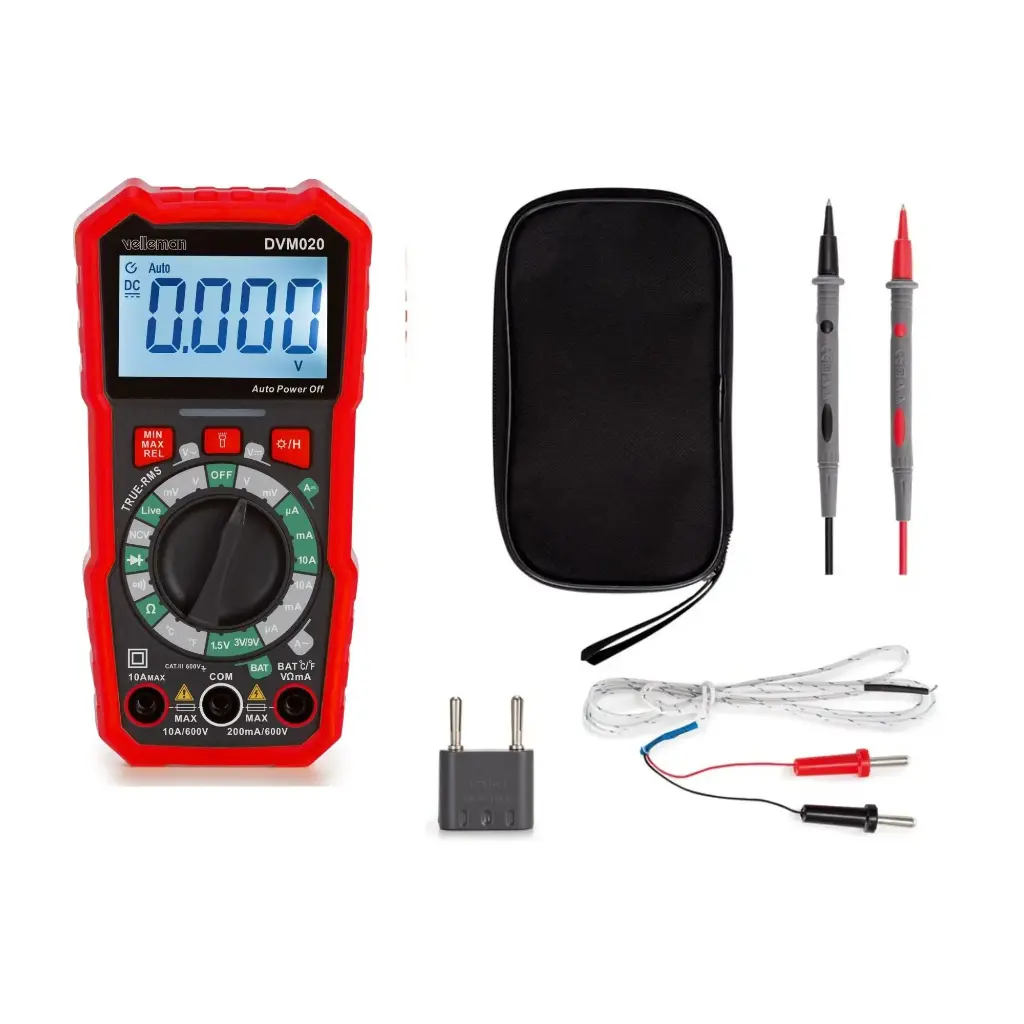 MULTIMETER DIGITAAL DVM020 VELLEMAN